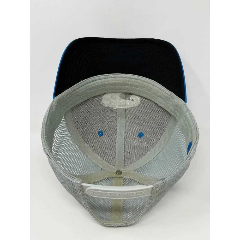 Costa Del Mar Blue Grey Trucker Hat Snapback Mesh Fishing Cap FQS900226 600U